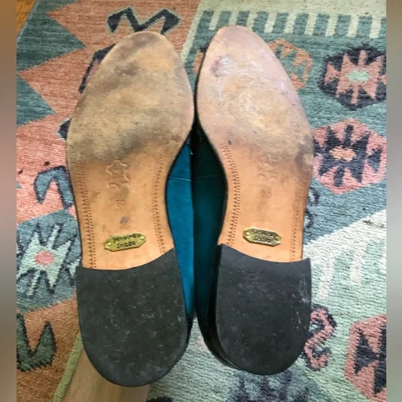 Vintage Leather Snakeskin Loafers - Picture 5 of 12